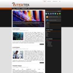 Intertek Blogger Template