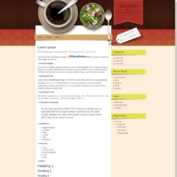 Join Coffee Blogger Template