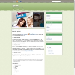 Lauren Blogger Template