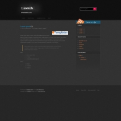 Linetech Blogger Template