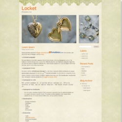 Locket Blogger Template