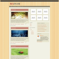 Mainam Blogger Template