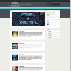 Matino Blogger Template