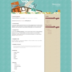 Memoriqu Blogger Template