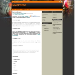 MMOPress Blogger Template