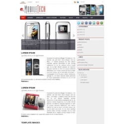 Mobile Tech Blogger Template