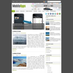 MobileApps Blogger Template