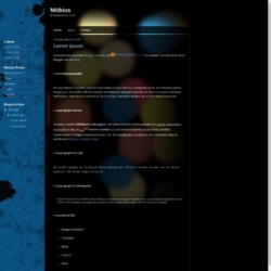Möbius Blogger Template