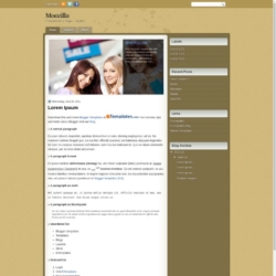 Moozilla Blogger Template