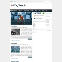 MyTech Blogger Template