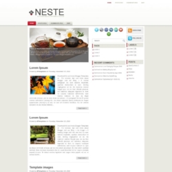 Neste Blogger Template