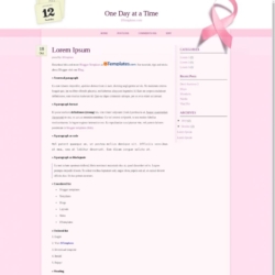 One Day at a Time Blogger Template