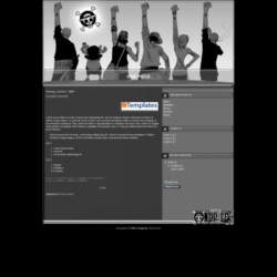 One piece Blogger Template