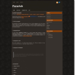 Paraclub Blogger Template