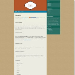 Penguin Blogger Template