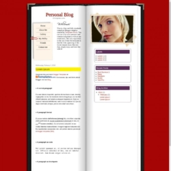 Personal Blog Blogger Template