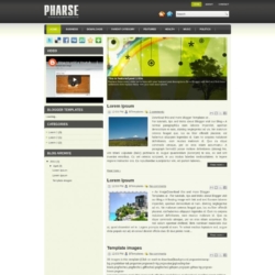 Pharse Blogger Template