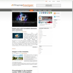 PhoneGadget Blogger Template