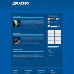 Placebo Blogger Template