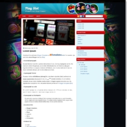 Play Slot Blogger Template