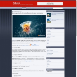 Poligon Blogger Template