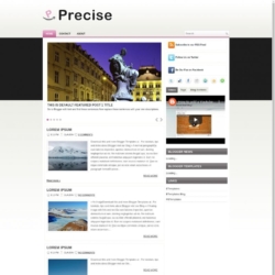 Precise Blogger Template