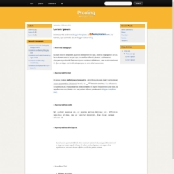 Proofing Blogger Template