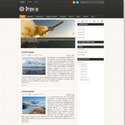 Proven Blogger Template