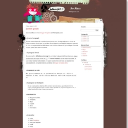 Reckless Blogger Template