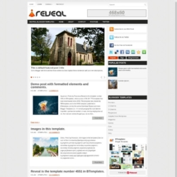 Reveal Blogger Template