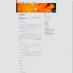 Ritmos Orgánicos Blogger Template