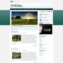 Rival Blogger Template