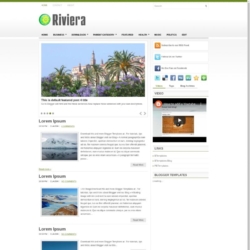 Riviera Blogger Template