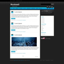 Rockwell Blogger Template