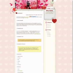S-Lady Blogger Template