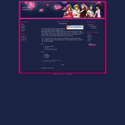 Sakura Blogger Template