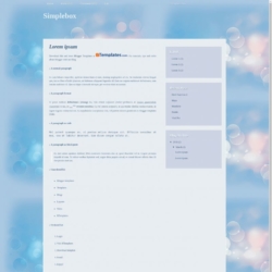 Simplebox Blogger Template