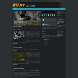 Smart Game Blogger Template