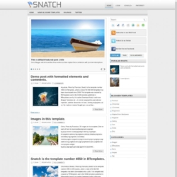 Snatch Blogger Template