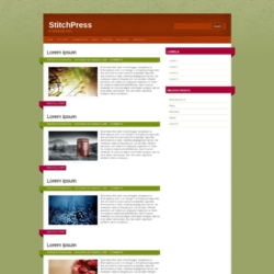 StitchPress Blogger Template