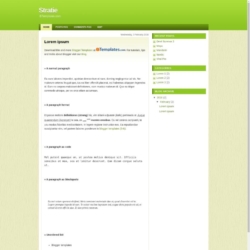 Stratie Blogger Template