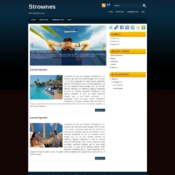 Strownes Blogger Template