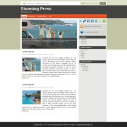 Stunning Press Blogger Template