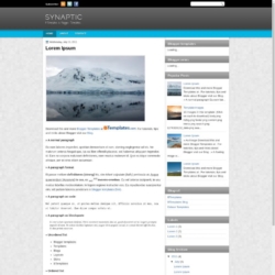 Synaptic Blogger Template