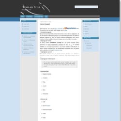 Template Style Blogger Template