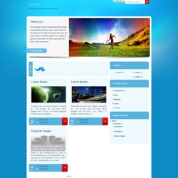 Teraphy Blogger Template