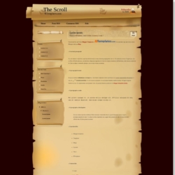 The Scroll Blogger Template