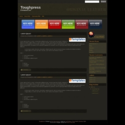 Toughpress Blogger Template