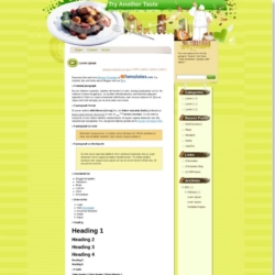Try Another Taste Blogger Template