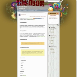 Vanity Fair Blogger Template